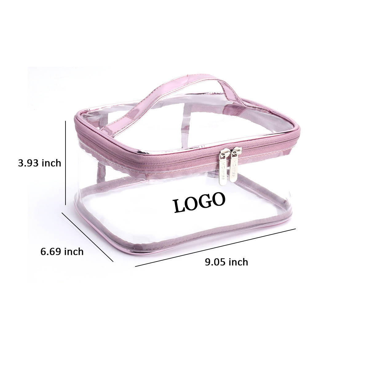 GA1449---Clear Makeup Case Toiletry Bag - Image 2