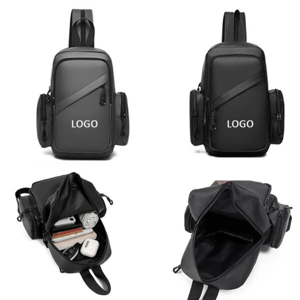 GA1569---Sling Bag Chest Shoulder Backpack - Image 3