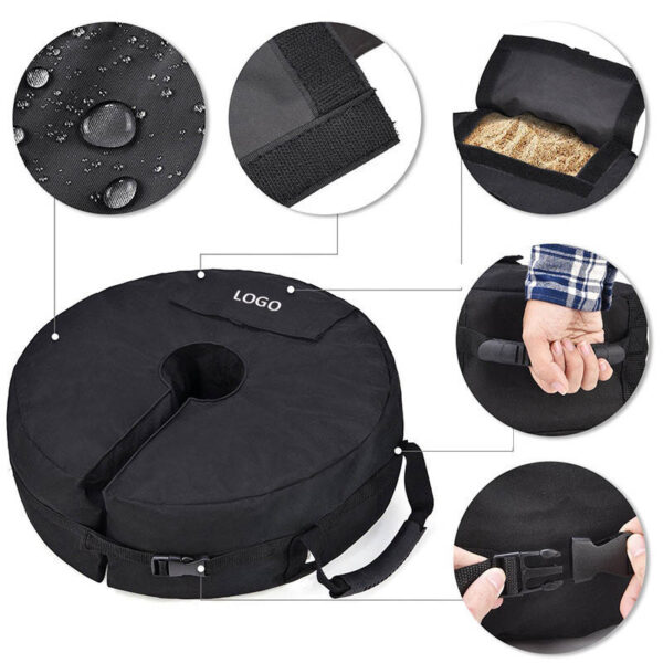GA1468---Round Umbrella Base Weight Bag - Image 3