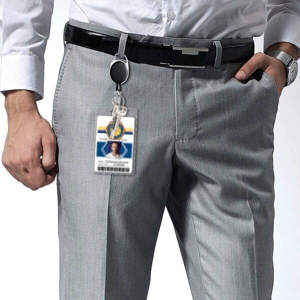 GA1494---ID Badge Holder With Clip - Image 3