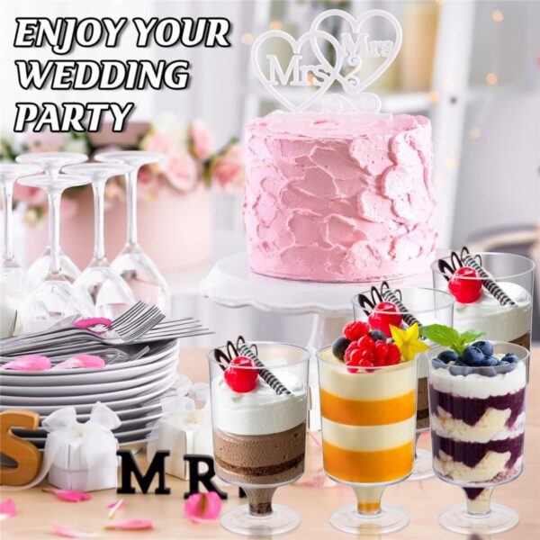 GA6025---Mini Dessert Cups With Spoons - Image 3