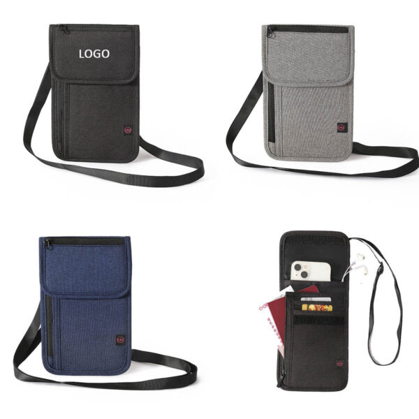 GA1458---Passport Holder Neck Pouch - Image 3