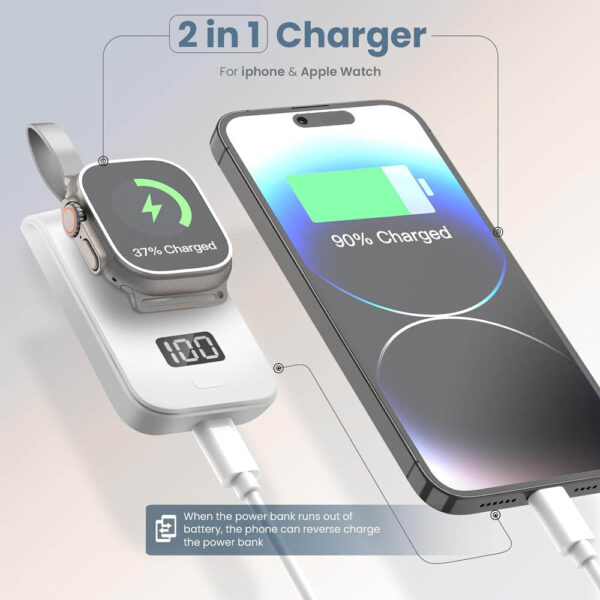 GA1542---Magnetic Wireless iWatch Charger - Image 3