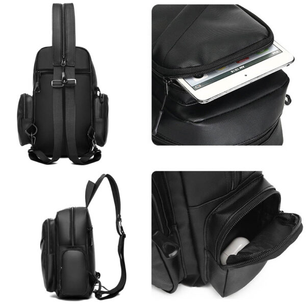 GA1569---Sling Bag Chest Shoulder Backpack - Image 4