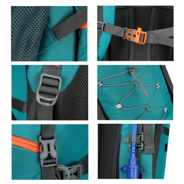 GA1571---60L Waterproof Hiking Camping Backpack - Image 4