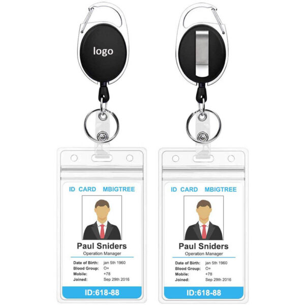 GA1494---ID Badge Holder With Clip - Image 4