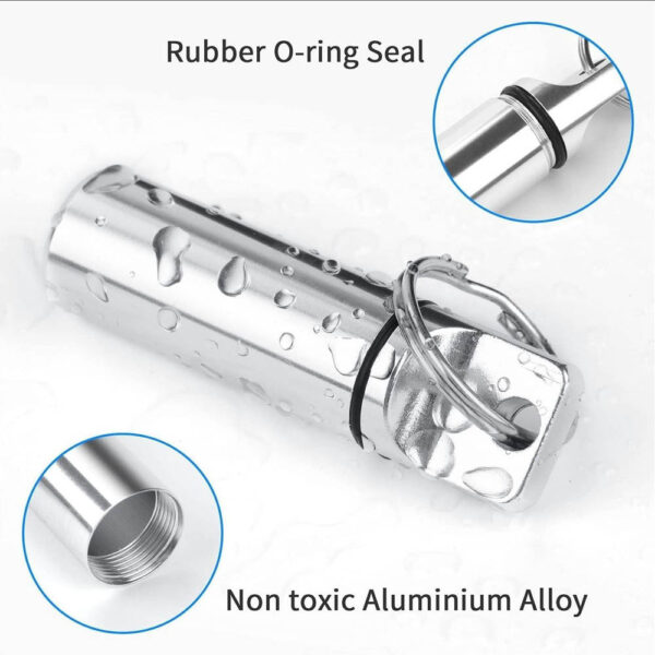 GA1495---Small Portable Pill Box Keychain - Image 4