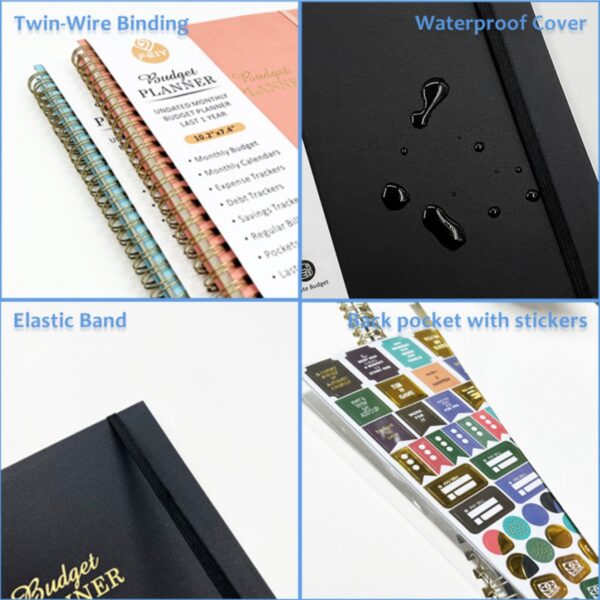 GA6023---Budget Book With Bill Organizer And Expense Tracker - Image 4
