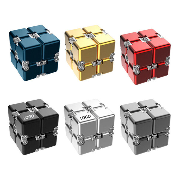 GA1510---Metal Infinity Cube Relieve Stress - Image 4