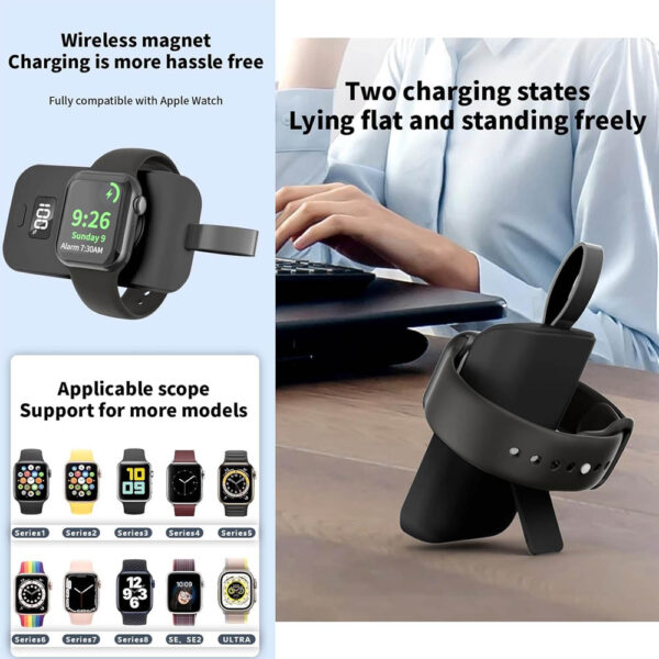 GA1542---Magnetic Wireless iWatch Charger - Image 4
