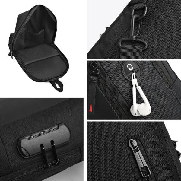 GA1487---Crossbody Sling Backpack - Image 5