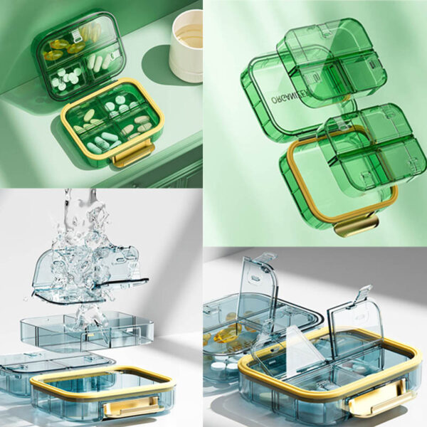 GA1490---Portable Travel Pill Organizer - Image 5