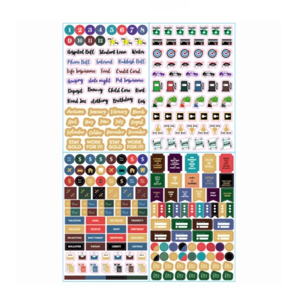 GA6023---Budget Book With Bill Organizer And Expense Tracker - Image 5