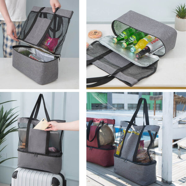 GA1457---Beach Tote Lunch Bag - Image 5