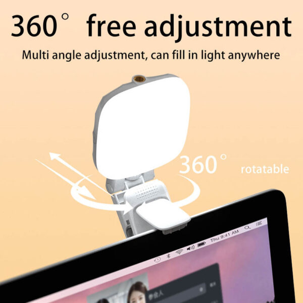 GA1537---Rechargeable Clip On Selfie Light - Image 5