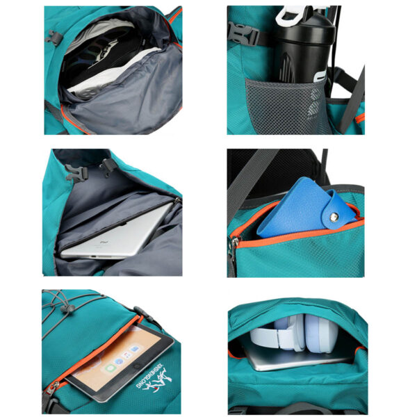 GA1571---60L Waterproof Hiking Camping Backpack - Image 5
