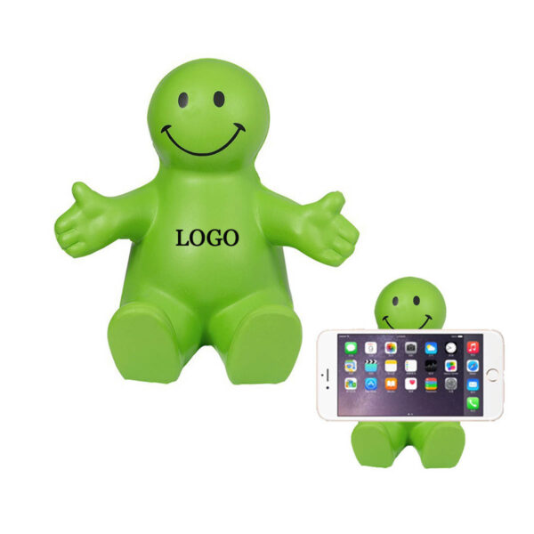GA1656---Squeezable Smile Phone Holder