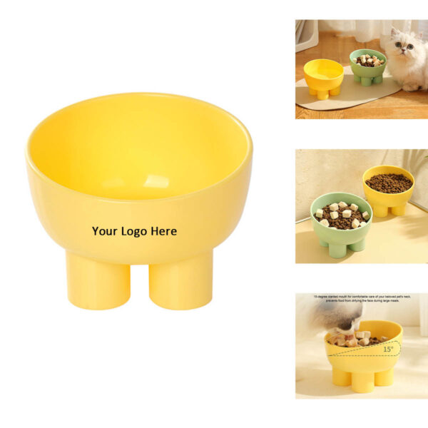 GA1671---Elevated Cat Food Water Bowl