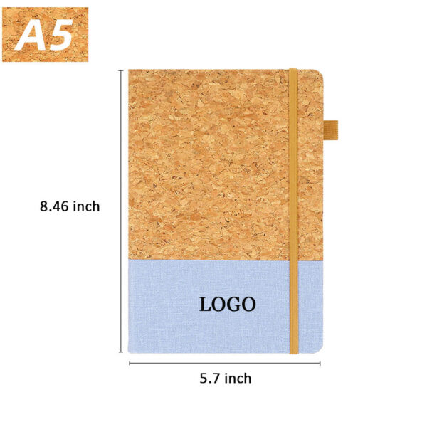 GA1588---A5 Notebook With Cork Leather Cover - Image 2