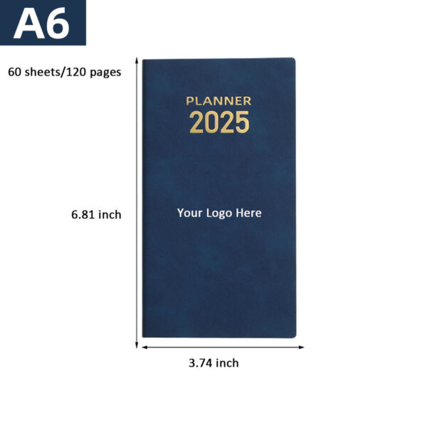GA1595---A6 2025 Planner Notebook - Image 2