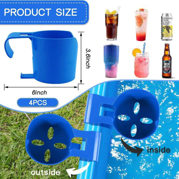 GA1600---Plastic Poolside Cup Holder - Image 2