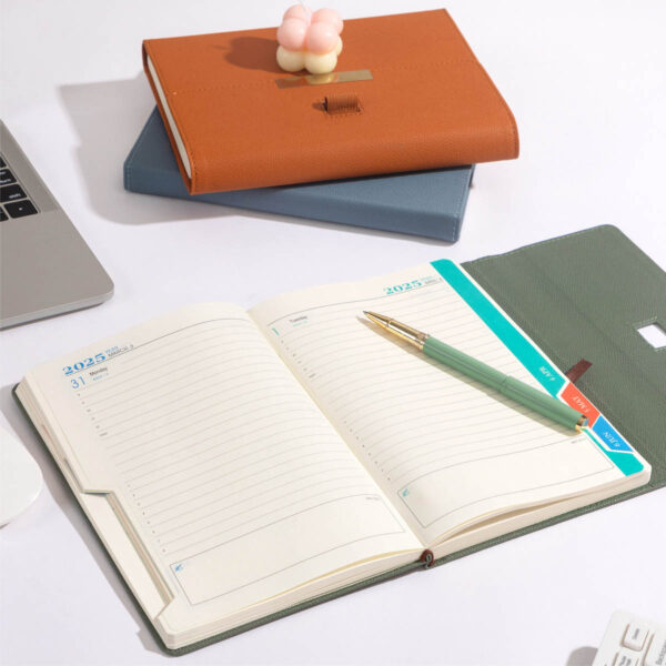 GA1616---A5 Tri-fold Notebook 2025 Planner - Image 2