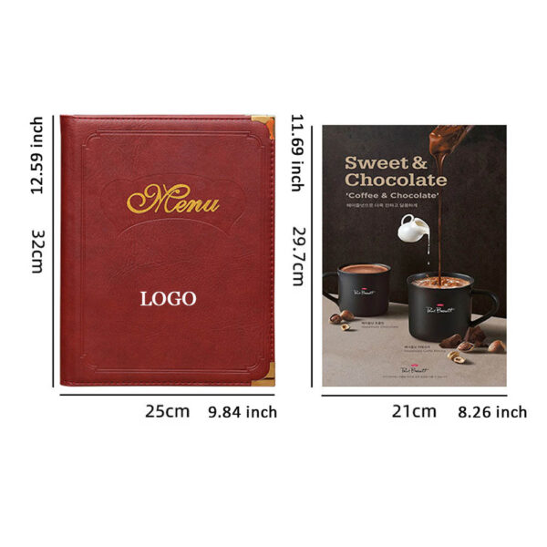 GA1580---Restaurant Menu Covers Holders - Image 2