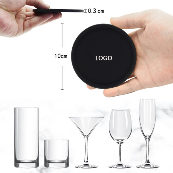 GA1662---Silicone Drink Cup Coaster - Image 2