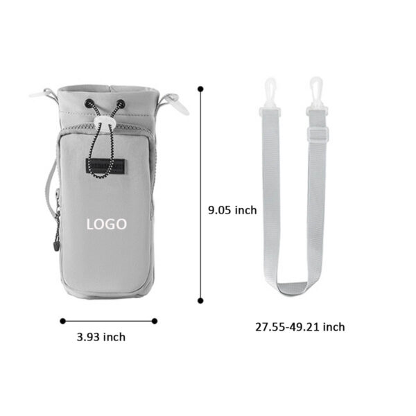 GA1668---Water Bottle Carrier Holder Sling Bag - Image 2