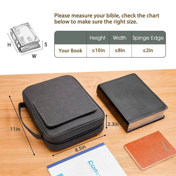GA1669---Carrying Book Case Church Bag - Image 2