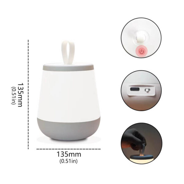 GA1672---LED Camping Lantern Rechargeable - Image 2