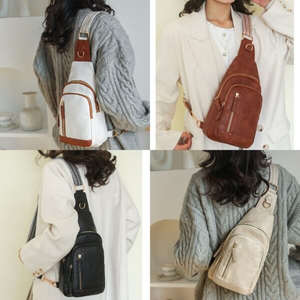 GA1584---Leather Sling Bag For Women - Image 3