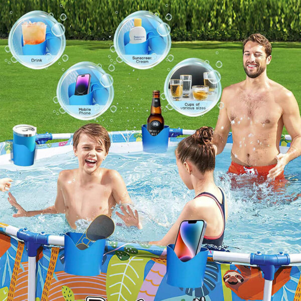 GA1600---Plastic Poolside Cup Holder - Image 3