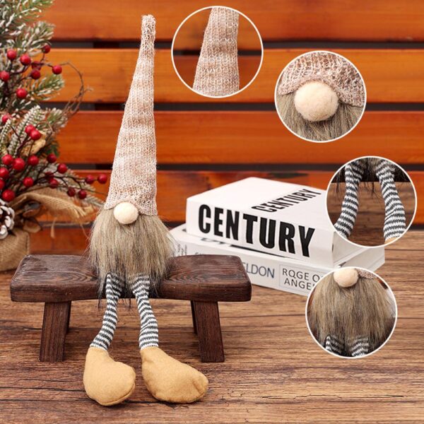 GA1610---Christmas Plush Gnomes Decorations - Image 3