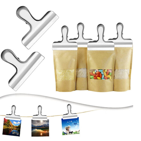 GA1631---Stainless Steel Bag Clip - Image 3