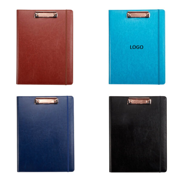 GA1673---PU Leather Hardboard Office Clipboard - Image 3