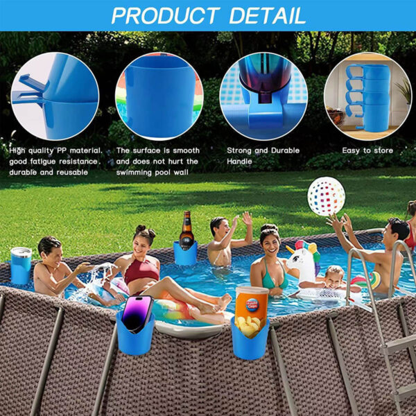 GA1600---Plastic Poolside Cup Holder - Image 4