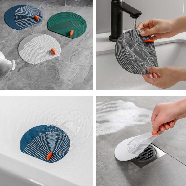 GA1620--- Hair Catcher Shower Drain Cover - Image 4