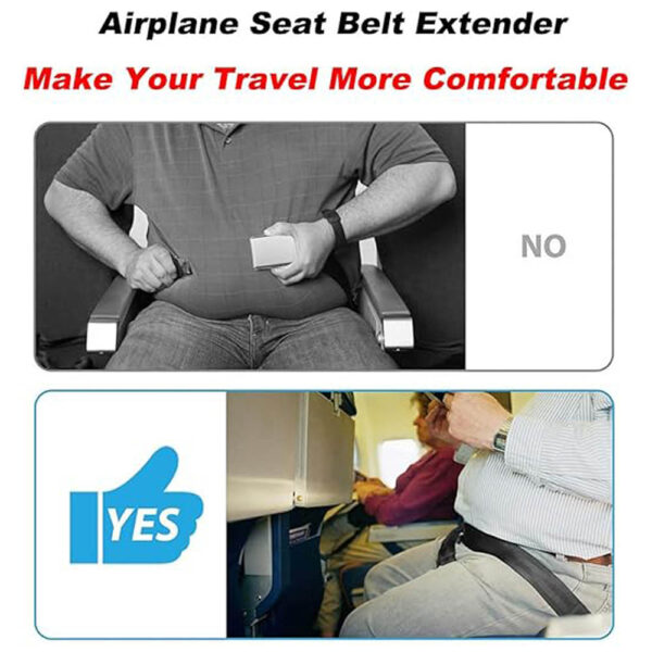 GA1632---Airplane Seat Belt Extender - Image 4