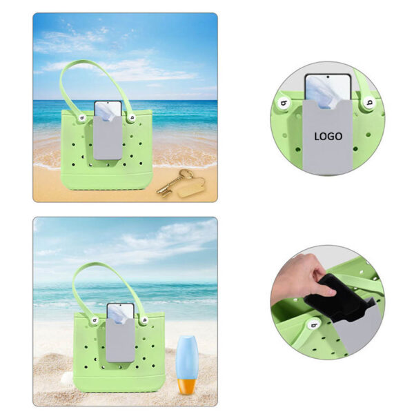 GA1633---Silicone Phone Holder For Bogg Bag - Image 4