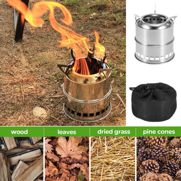 GA1591---Mini Portable Outdoor Camping Stove - Image 5