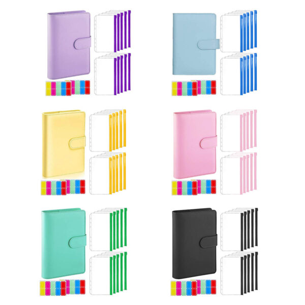 GA1661---Budget Binder With Zipper Envelopes - Image 5