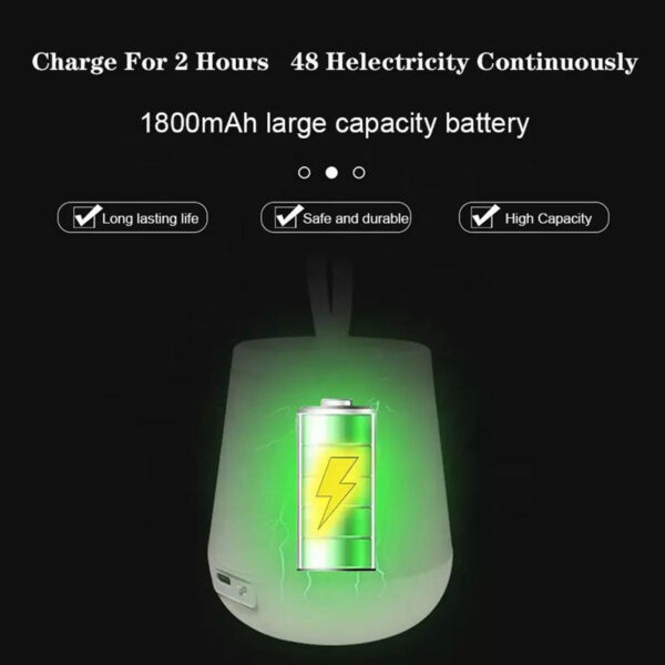 GA1672---LED Camping Lantern Rechargeable - Image 5