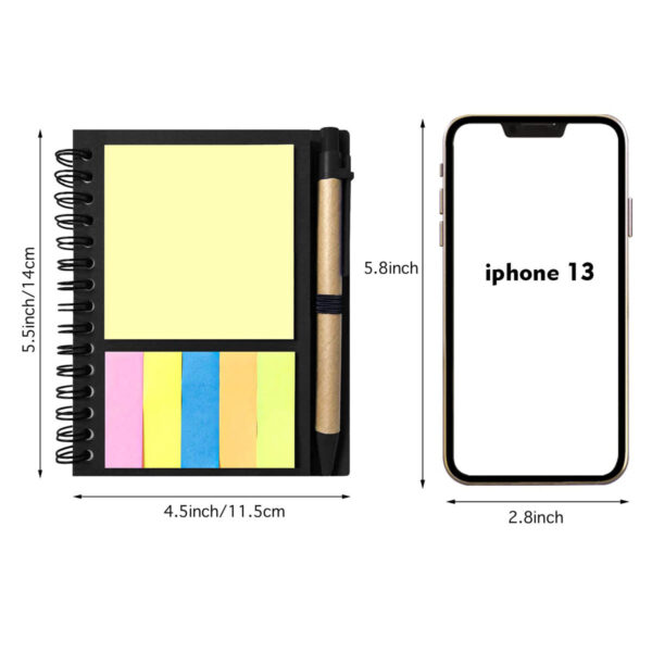 GA1690---Spiral Notebook Steno Pad - Image 2