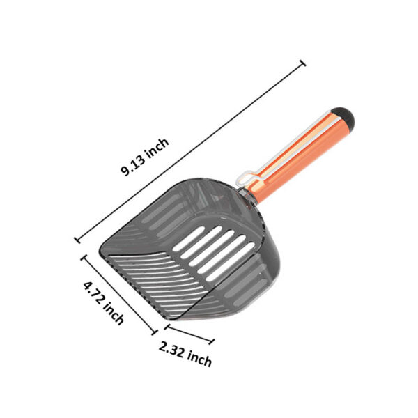 GA1701---Plastic Cat Litter Scoop - Image 2