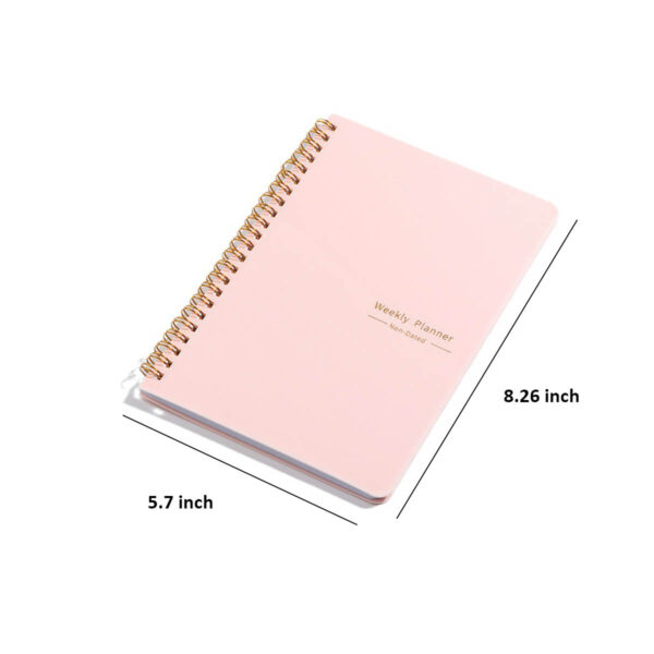 GA1702---A5 Weekly Planner Notebook - Image 2