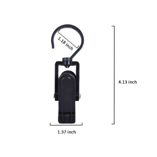 GA1681---Plastic Laundry Hook Clip - Image 2