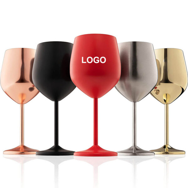 GA1024---Stainless Steel Goblet Wine Glass - Image 3