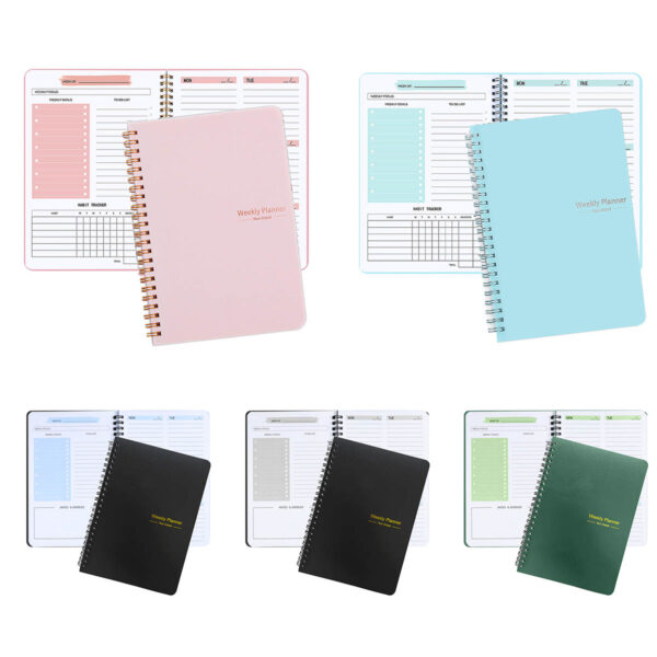 GA1702---A5 Weekly Planner Notebook - Image 3