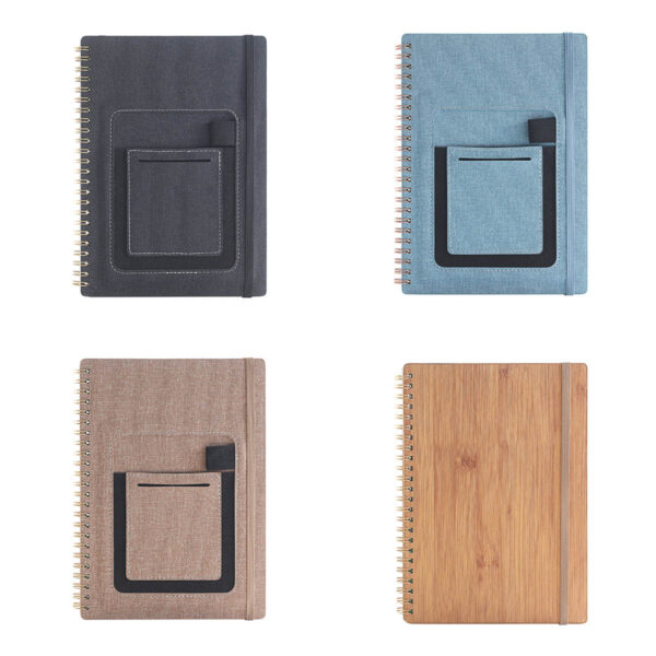 GA1703---Leather A5 Erasable Notebook - Image 3